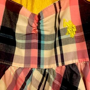 U.S. Polo Assn. Pink and Black Camisole